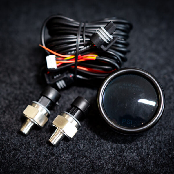 Manometr elektroniczny podwójny RED - 1/8