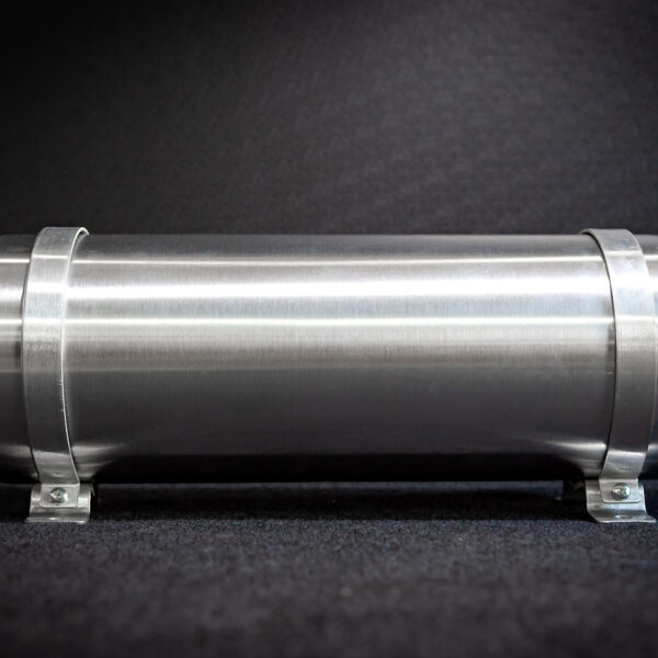 Aluminiowy zbiornik na sprężone powietrze - 11 litrów - SZCZOTKOWANE ALUMINIUM