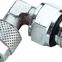 Złączka pneumatyczna skręcana kątowa obrotowa wąż fi 6/4 mm