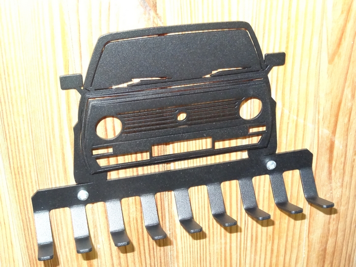 Second image of Wieszak na klucze dla fanów Golfa Mk1 3D