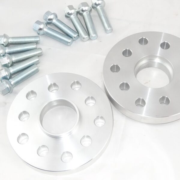 Second image of DYSTANSE 20mm 5x100 mm i 5x112 mm + 10 ŚRUB M14x1,5 do Audi , Volkswagen