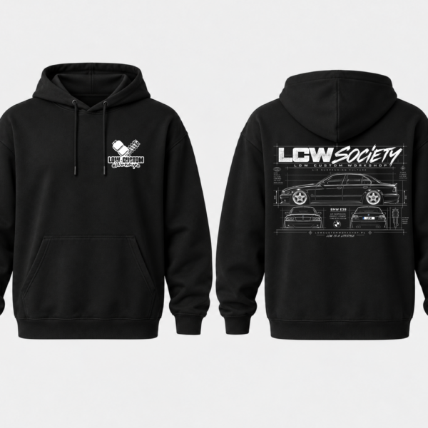 LCW Society – Bluza z kapturem OVERSIZE BMW E39  - Unisex