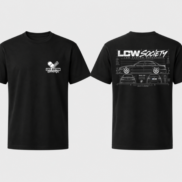 LCW Society – T-Shirt OVERSIZE BMW E39 - men/woman